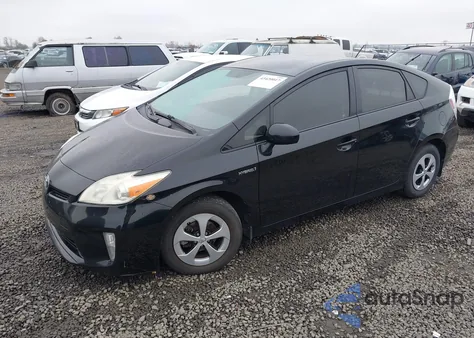 2012 Toyota Prius Two from USA, damaged, VIN JTDKN3DU0C5451817